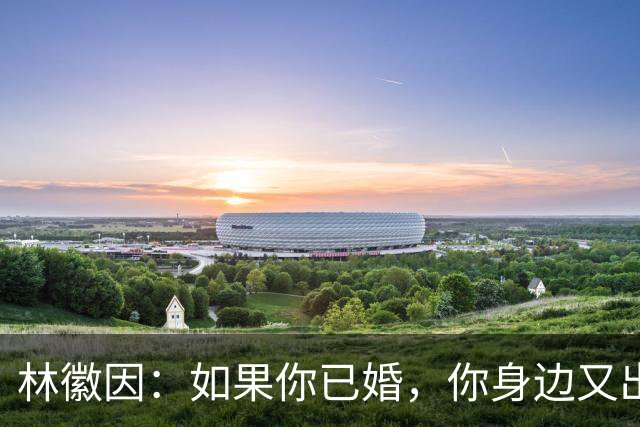 林徽因：如果你已婚，你身边又出现了一个让你念念不忘，朝思暮想的人，那不一定是爱情，或许是你自己出了问题。